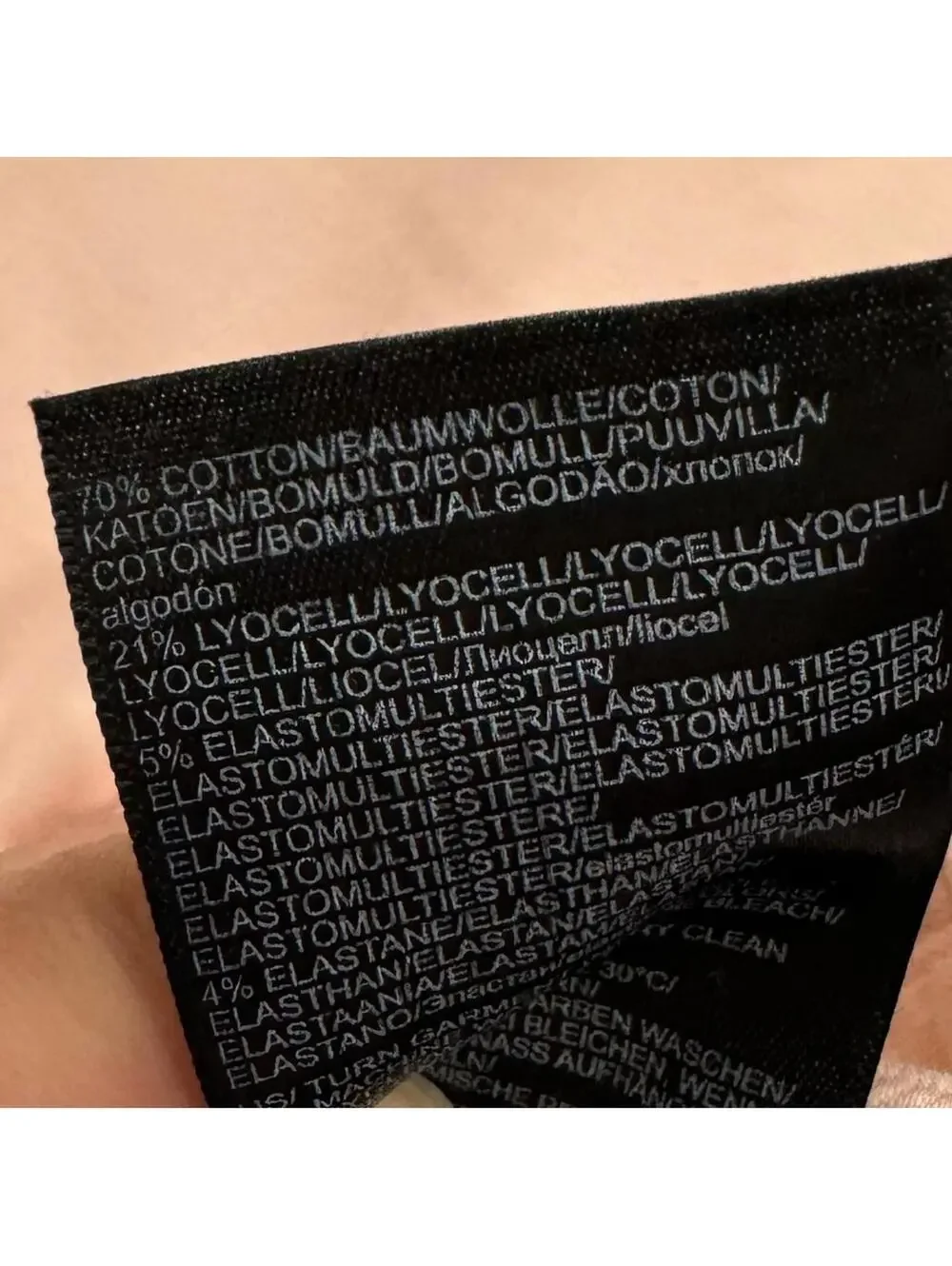 NYDJ Curves 360 Pastel Pink Slim Straight Stretch Ankle Length Jeans- Size 8 - Picture 5 of 8